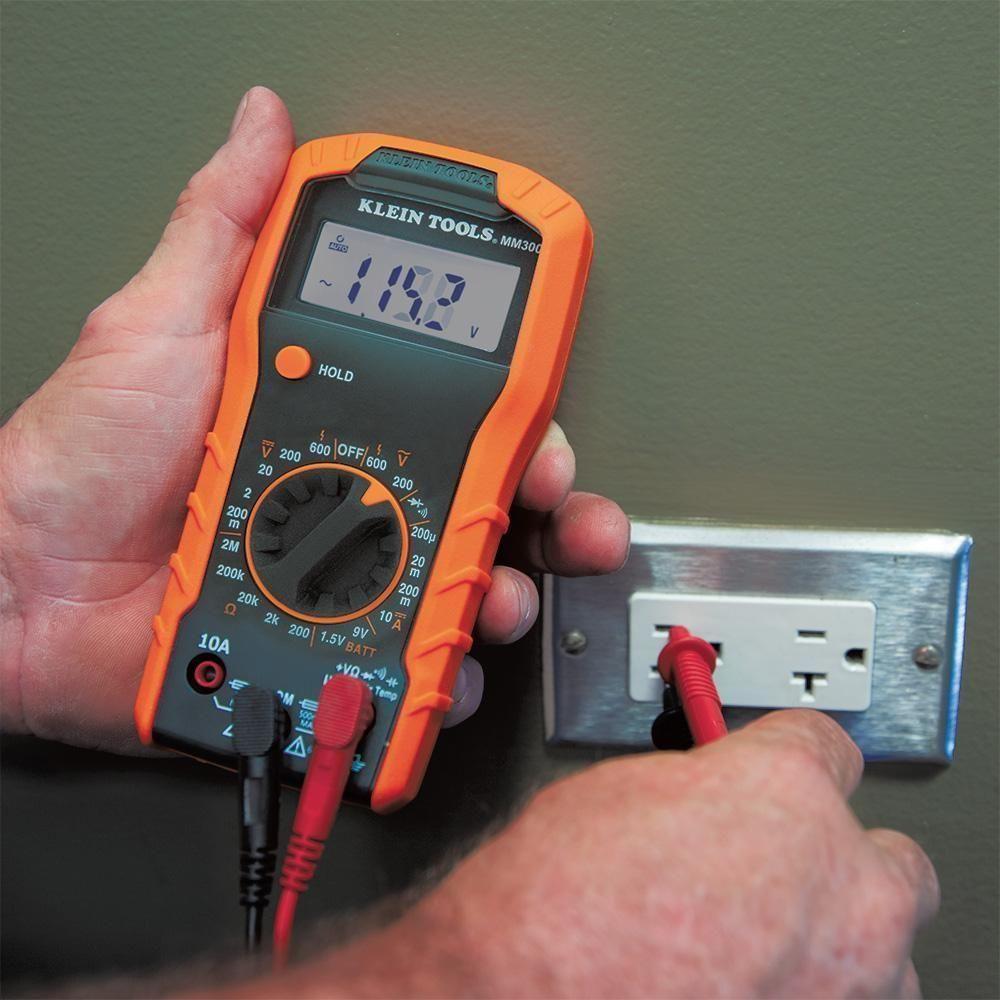 Klein MM300 Digital Multi Tester - Goldpeak Tools PH Klein Klein MM300 Digital Multi Tester - Goldpeak Tools PH Klein